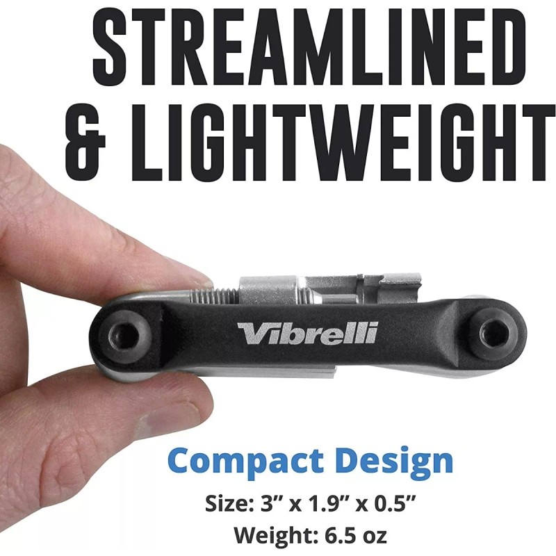 Vibrelli Bike Multi Tool V19 Multi Herramienta Bicicleta