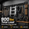 64" Garage Tool Organizer Wall Mount,900 lbs Heavy Duty Garden