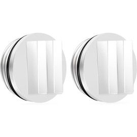 Lohill 2pcs Water Plug, Pool Winter Plug Nozzle, Pool Plug Pool Pipe Plug Thread, Pool Entry Nozzle, for Against Frost on Swimming Pools, Drain Pipes