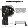 LEDKITO LED Light Bar Side Mounting Bracket Base Mounting Universal