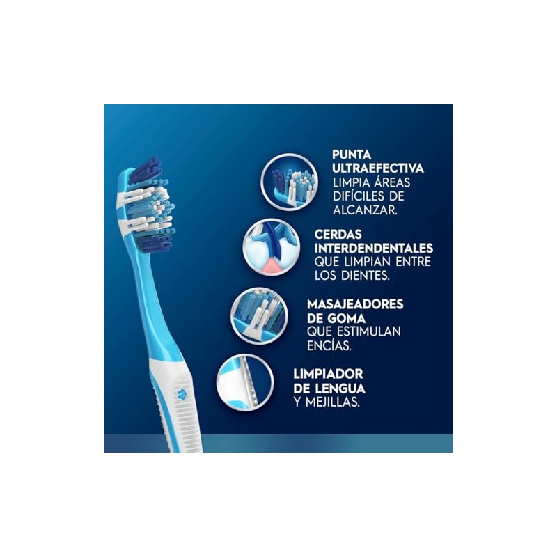 Oral Cepillo Dientes Acciones Limpieza Cerdas Suaves Inteligentes Unidad