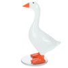 Gadpiparty Magnetic Statue Key Holder Magnetic Goose Statue Resin Goose