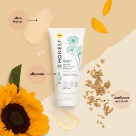 The Honest Company Head to Toe Multi-Purpose Healing Ointment | Safe for Sensitive Skin | Hypoallergenic, Fragrance Free, Vegan | 5 oz