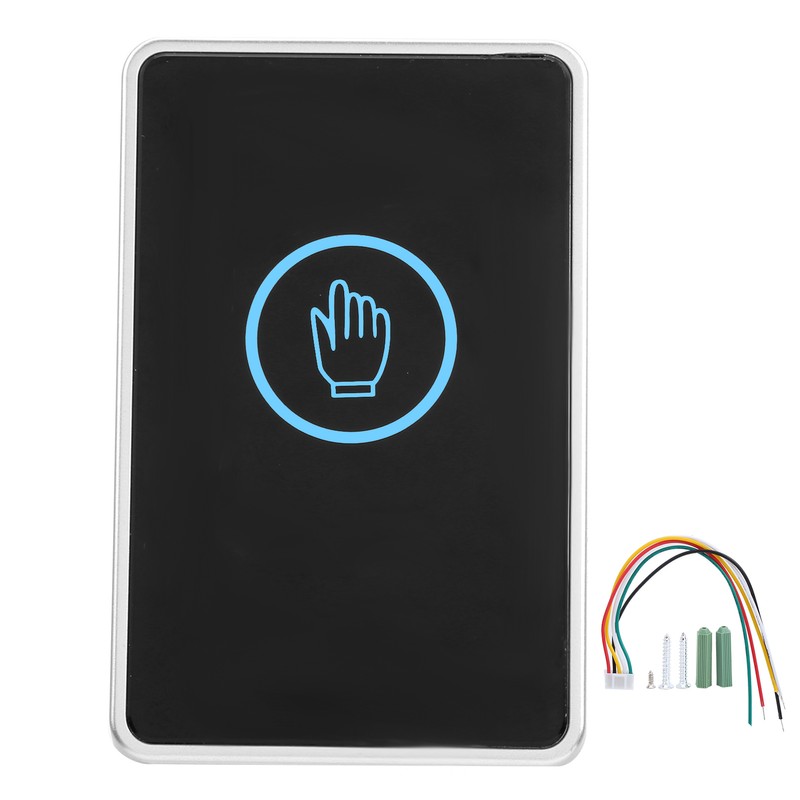 Door Exit Button LED Infrared Access Control Backlit Switch ABS