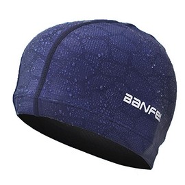 Swim Cap, Swimming Cap, Swimming Cap, One Size Fits Most, Loose Size, 19.7 - 26.0 inches (50 - 66 cm), Competitive Swimming, Swimming Cap, Unisex, Adults, Students, Quick Drying, For Hot Springs,