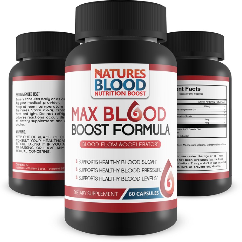 Natures Blood Nutrition Boost Max Blood Boost Formula - Blood