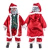Set of 2 Figures: Santa & Mrs. Claus 8 Inch