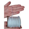 White Nylon Braided Cord Extra Strong Multi-Purpose Thread 1.5mm x