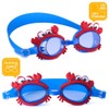 BSTEle Children's Swimming Goggles 2 Pieces Cartoon Diving Goggles Anti-Fog