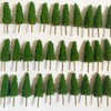 Miniature Model Trees 3.3 Inch Green Pine Trees 15Pcs for