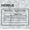 Stiff Wrist Wraps (22" Premium Quality) 56 cm for Powerlifting,