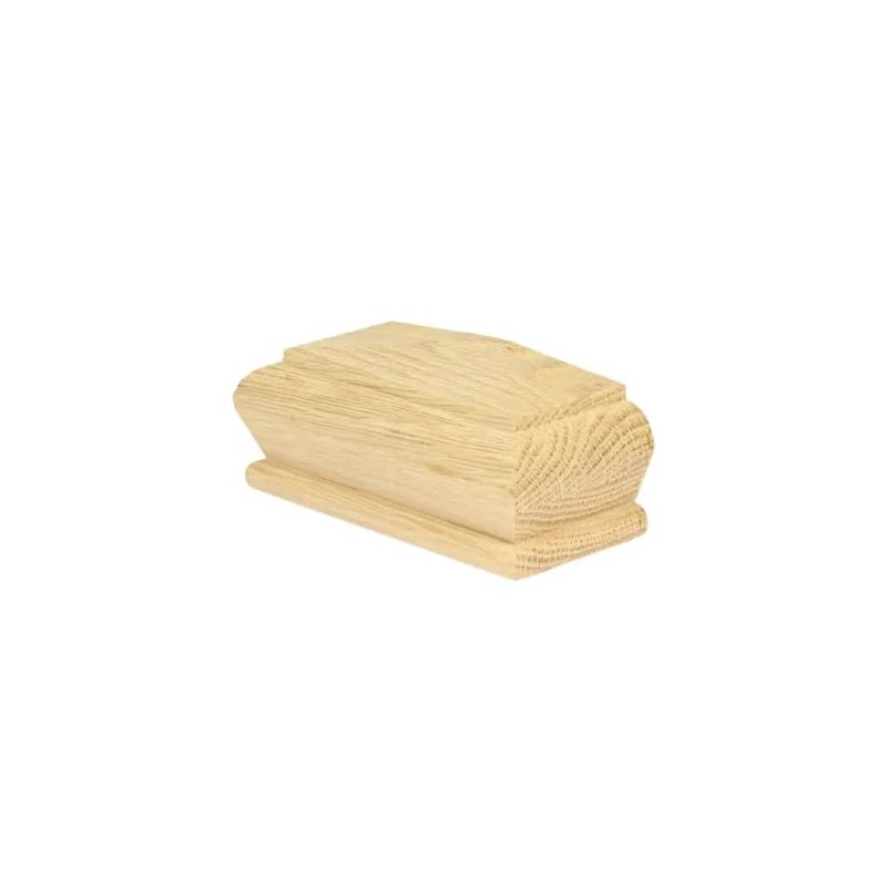 Jackson Woodturners Oak Half Pyramid Cap – Recessed to Fit
