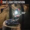 Coast CL10R 1000 Lumen Rechargeable Dual Power Rotating LED Magnetic