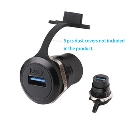 Toronce D R Series Panel-Mount Connector (R-USB3.0-2PCS-B)