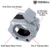 Barbell Collars (Pair) – Locking 2" Olympic Size Weight Clamps