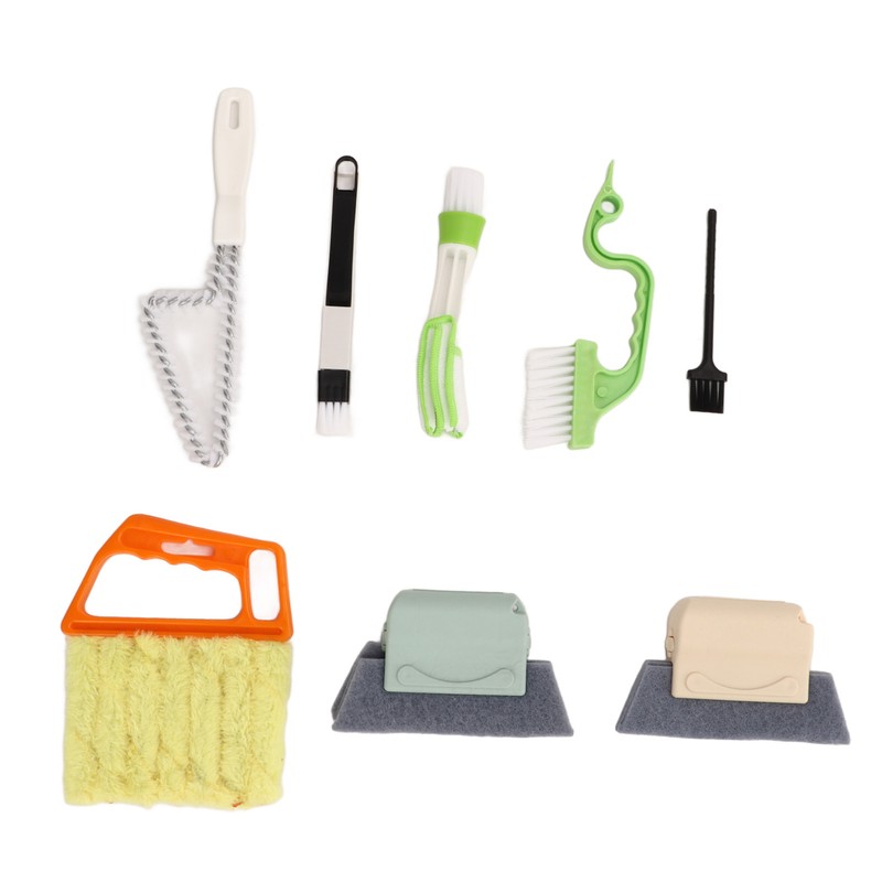 8 Pieces Car Cleaning Brush Set Handheld Dust Remove Brushes