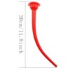 MDXing 2PCS 30cm Reusable Red Plastic Caulking Extension Nozzle Applicator