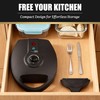 FineMade Electric Empanada Maker Machine with Press Mold,Large Dumpling Maker