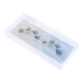 NOLITOY 1 Pair Segmented Artificial Eyelashes Lashes Clone Natural False Eyelashes for Day Night
