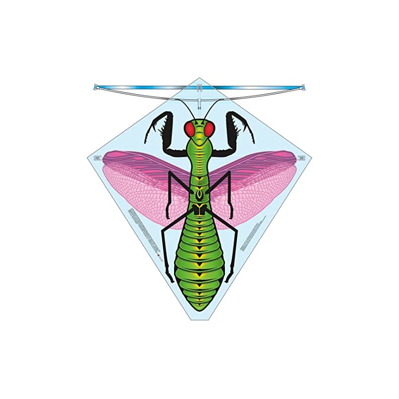 X Kites Buzz Kites® Mantis Poly Diamond Kite, 28 Inches