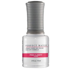 LECHAT Perfect Match Nail Polish, Pink Clarity, 0.500 Ounce