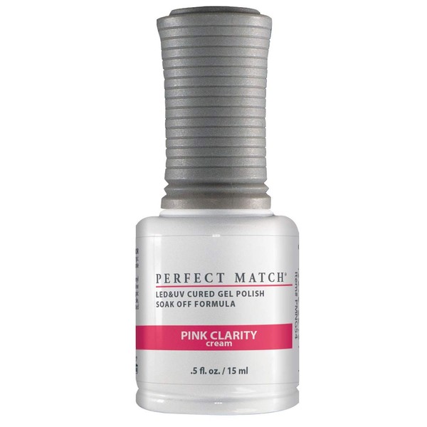 LECHAT Perfect Match Nail Polish, Pink Clarity, 0.500 Ounce
