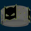 Infantil Dark Hero Superhero Ceiling Light for Kids Black