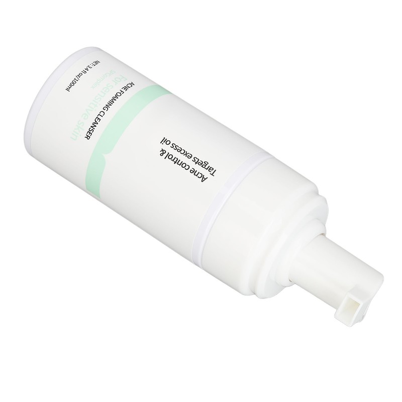 Foaming Facial Cleanser Plant Based Nourishing Face Wash Fine Foaming