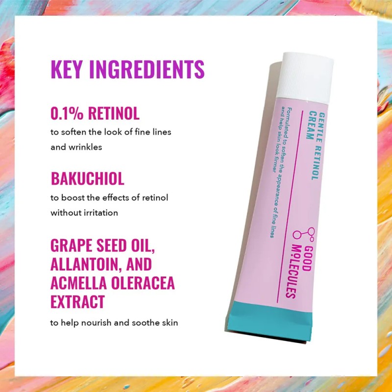 Good Molecules Gentle Retinol Cream 30ml/1oz - Night Cream