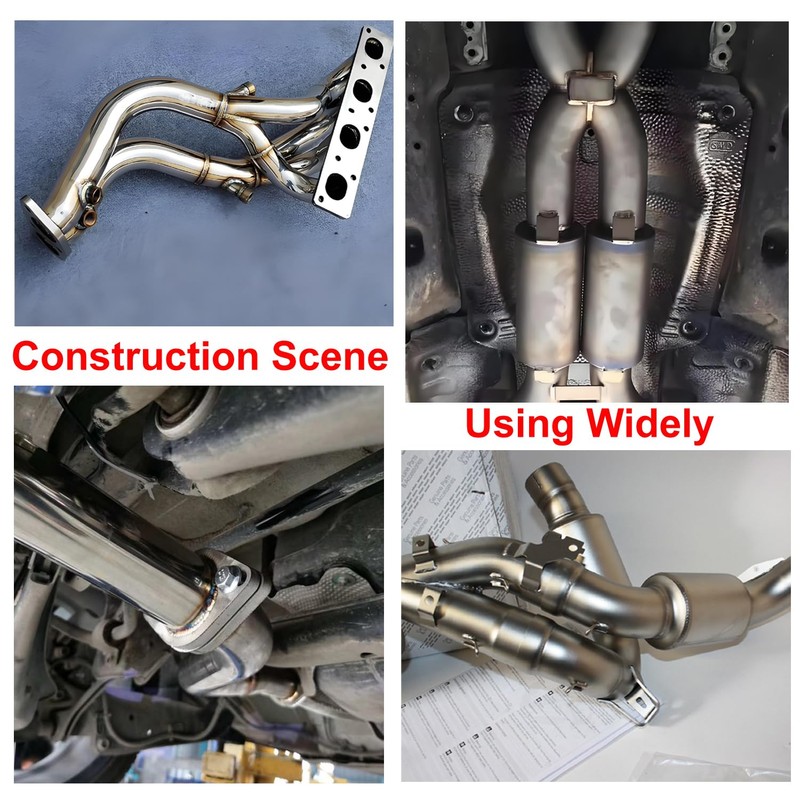 3" Exhaust Pipe Stainless Steel 90° elbow SS304 mandrel bend