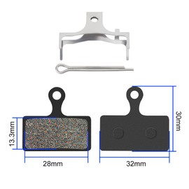 XuLong 4 Pair Bicycle Disc Brake Pads for XTR M985 2011 M988 Deore XT M785 SLX M666 M675 Deore M615 Alfine S700 MTB Bike Di2 Ultegra Road Disc and CX,BR-R785 F01A,F03C,G01A,G03C