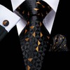 Hi-Tie Ties for Men Paisley Mens Tie Set Wedding Formal