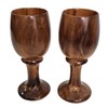 collectiblesBuy Handmade Wooden Drinking Wine Goblet Cup Rustic Vintage Wine