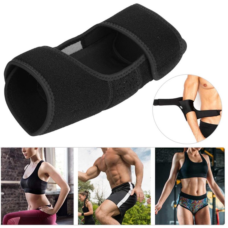 Jiawu Elbow Brace, Adjustable Elbow Support, Breathable Sports Protection, Compression
