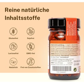 Dr. Pandalis Fenugreek Capsules - 90 Activated Organic Capsules - High-Dose Fenugreek from Austria - Rich in Niacin