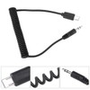Acouto Shutter Release Cable for Sony,Black 3.5mm/2.5mm Shutter Release Cable