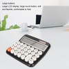12 Digit Calculator Round Button LCD Display Calculator Detachable Auto