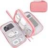 PAPOEEA Cable Bag Electronic Bag Organiser Universal Cable Organiser Bag,