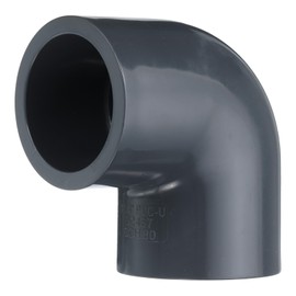 HARFINGTON 90 Degree Elbow PVC Pipe Fittings 1-1/4" 2 Way Furniture Grade PVC Corner Connectors Angle Elbow Side Outlet for Sewer Plumbing Drain Pipe Water Supplies Build Garden