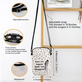 Heart Stopper Inspire Crossbody Bag Spotify Inspired Gift Nick and Charlie Gift BL Boys Love Gift Hi Hi Leaves Gift (DISAPPEAR CB CA)