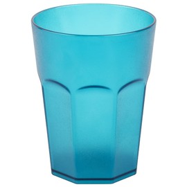 Plastic Cups Turquoise Drinking Cups Party Cups Plastic Drinking Glasses Reusable 0.25 L