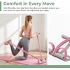 Pedal Resistance Band with Handle, 6-Tube Elastic Exercise Bands, Multifunctional