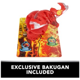 Bakugan Training Set with Titanium Dragonoid, Dragon Clan Themed, Customizable Action Figure, Trading Cards, and Playset, Kids Toys for Boys and Girls 6 and up