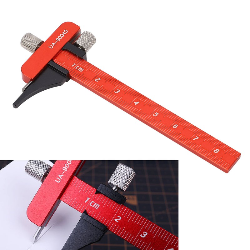 Sliding Gauge T Square Marking Ruler Aluminum Alloy Vernier Caliper