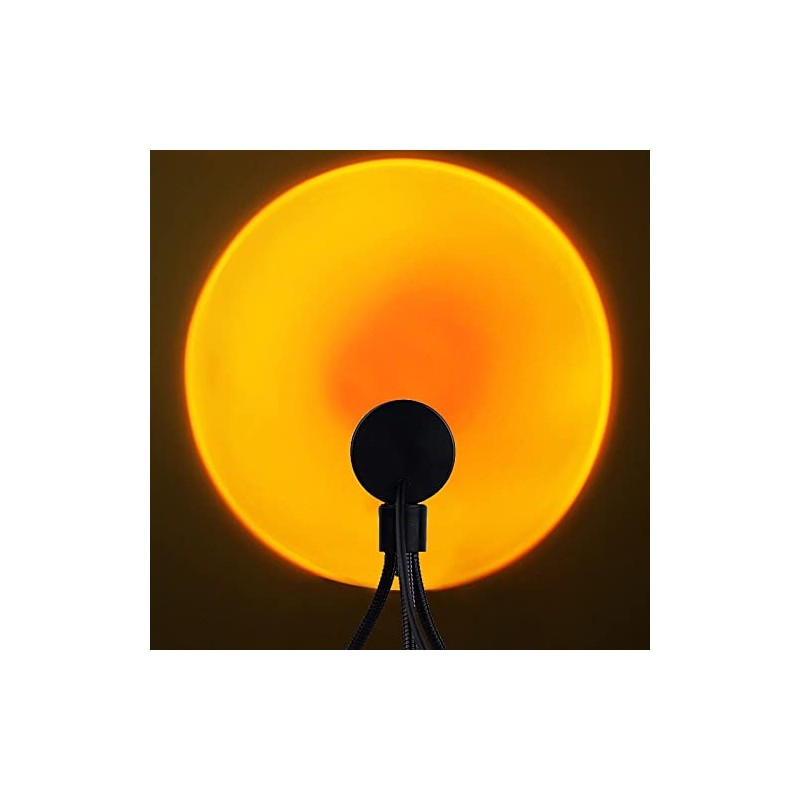 LED Sun Sunset Rainbow Projector Atmosphere USB Night Light Lamp