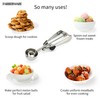 Farberware Professional Stainless Steel Cookie Dough Scoop, 8.27 Inch, Black
