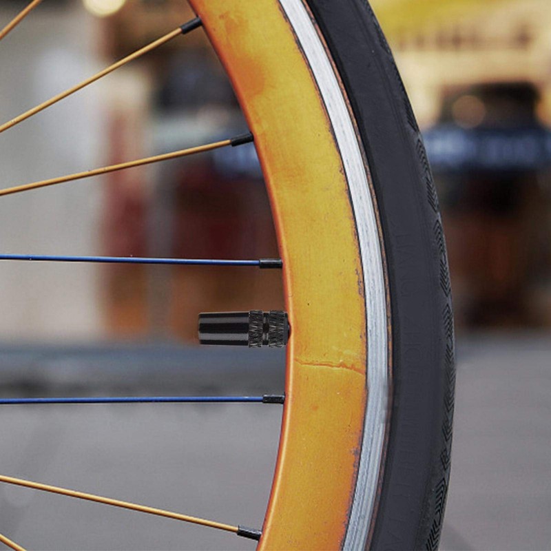 Keenso Tapas de Válvula de Bicicleta de 10 Piezas, Tapas