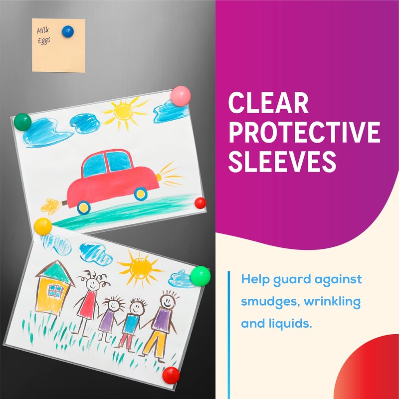 GOLD SEAL No Holes Sheet Protectors, Bulk Pack, Letter Size