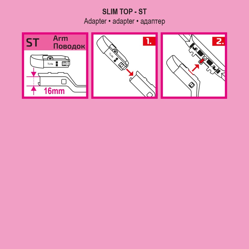 HEYNER® Windscreen Wiper Set Suitable for BYD Seal (01.2022-06.2024) Hybrid