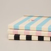 Matilda MOO Notebook - A5 Lined - Striped - Blue